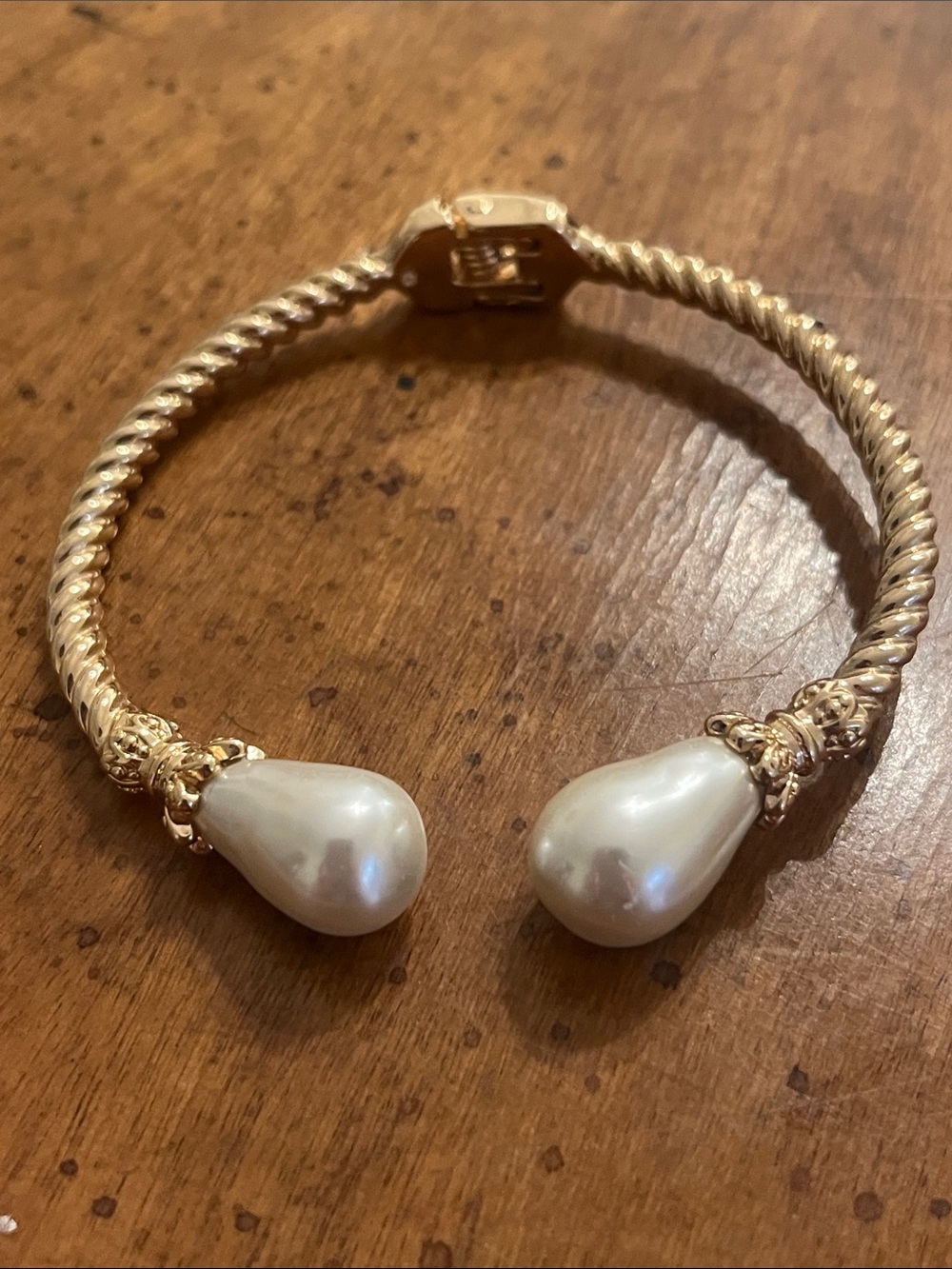 Lilly Pulitzer Pearl Perfect Gold Cuff Bracelet
